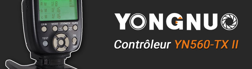 Bannière Yongnuo YN560-TX II
