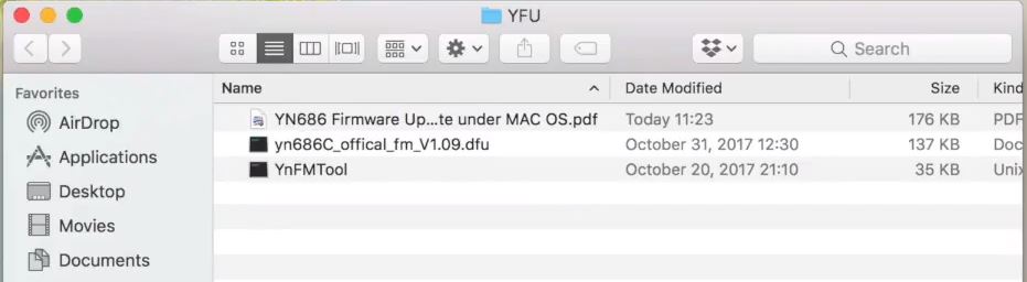 Dossier bureau Mac OS